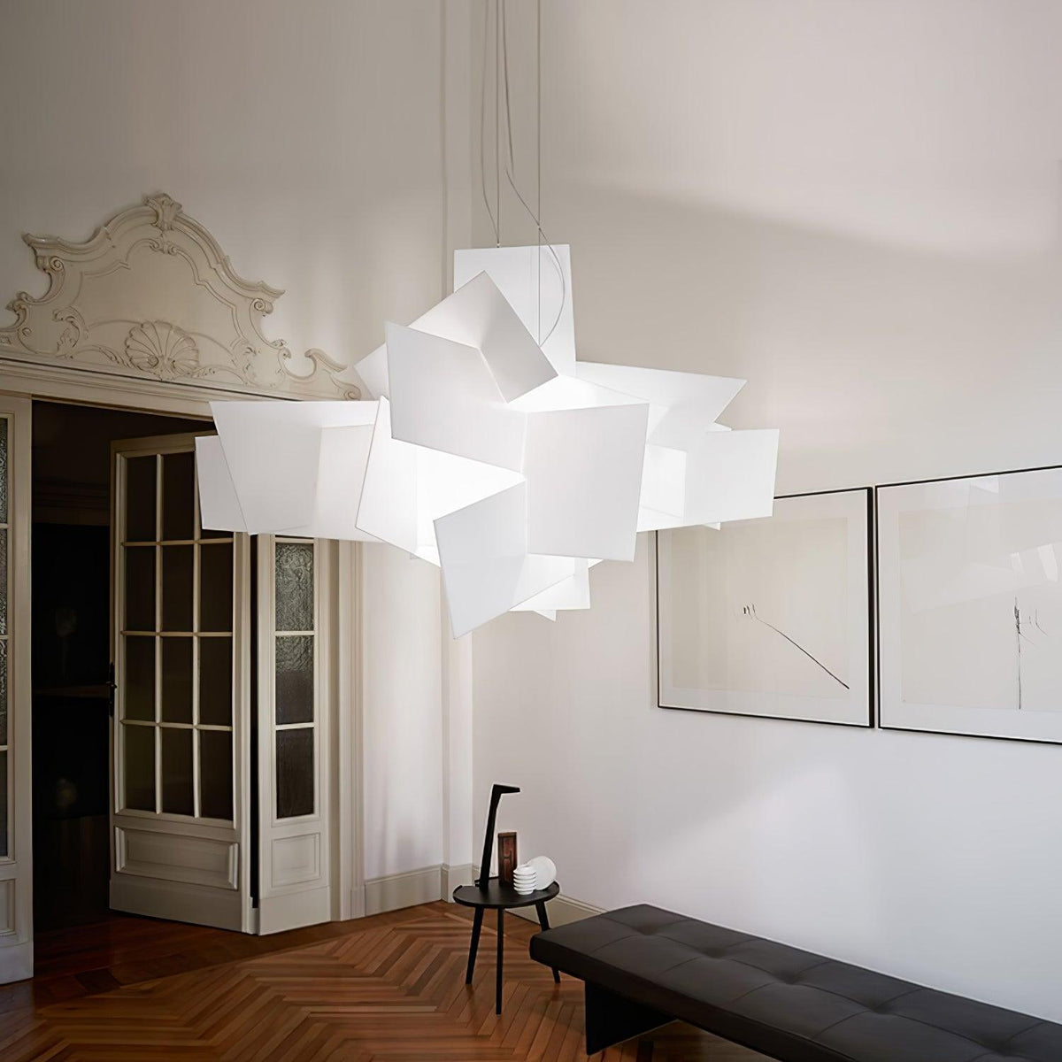 Ultalus Origami Stern-Pendelleuchte