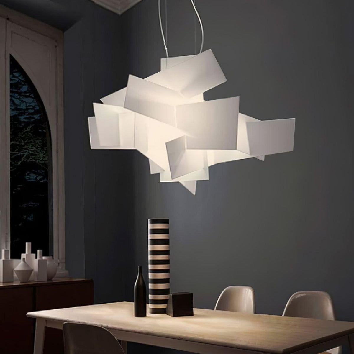 Ultalus Origami Stern-Pendelleuchte