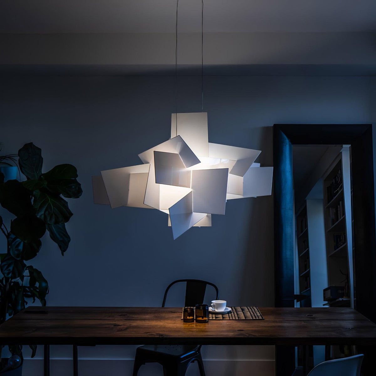 Ultalus Origami Stern-Pendelleuchte