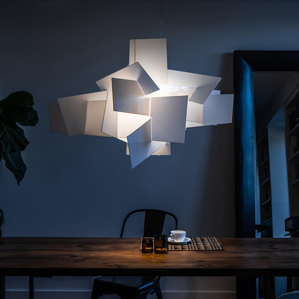 Ultalus Origami Stern-Pendelleuchte