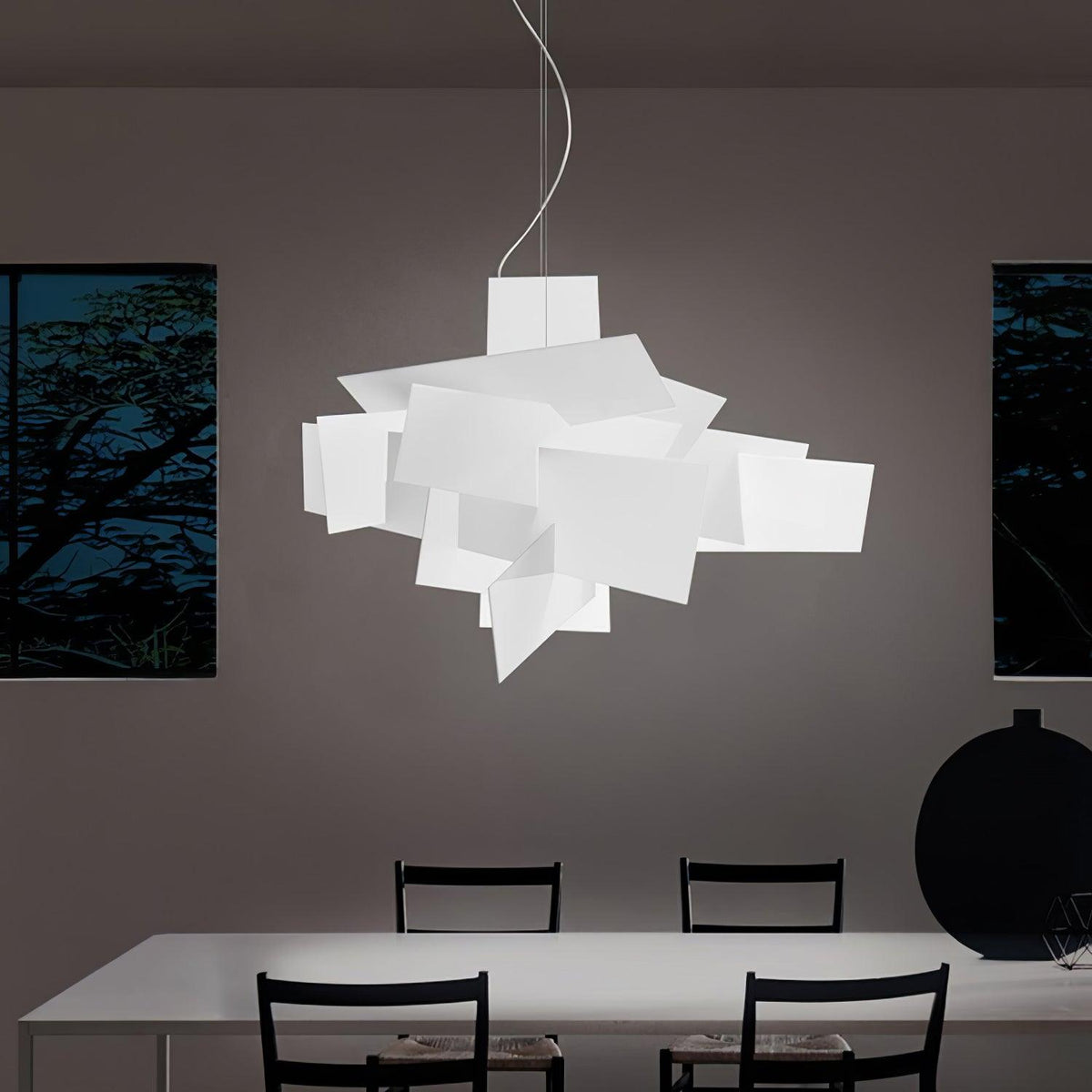 Ultalus Origami Stern-Pendelleuchte
