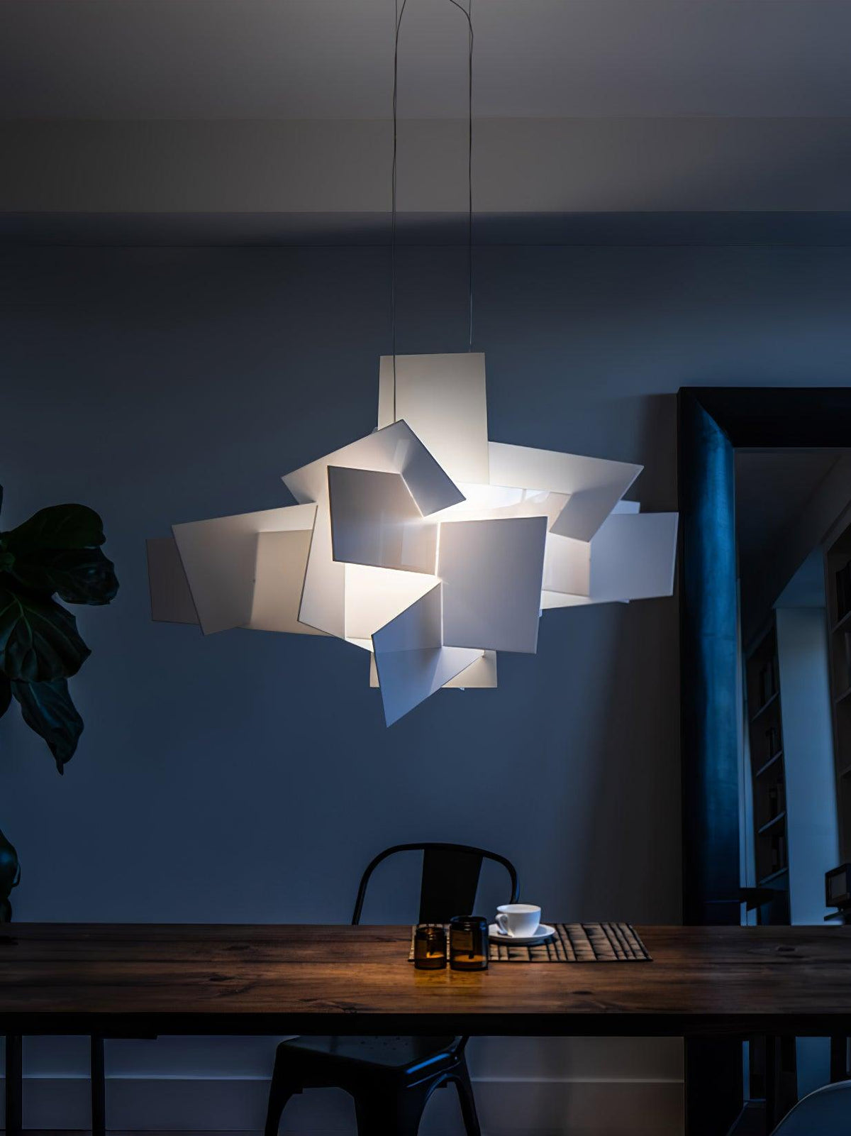 Ultalus Origami Stern-Pendelleuchte