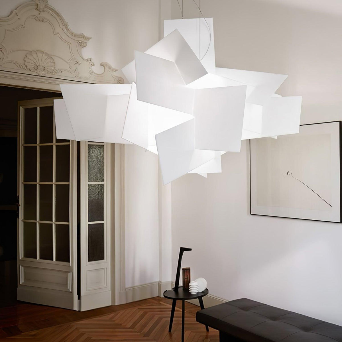 Ultalus Origami Stern-Pendelleuchte