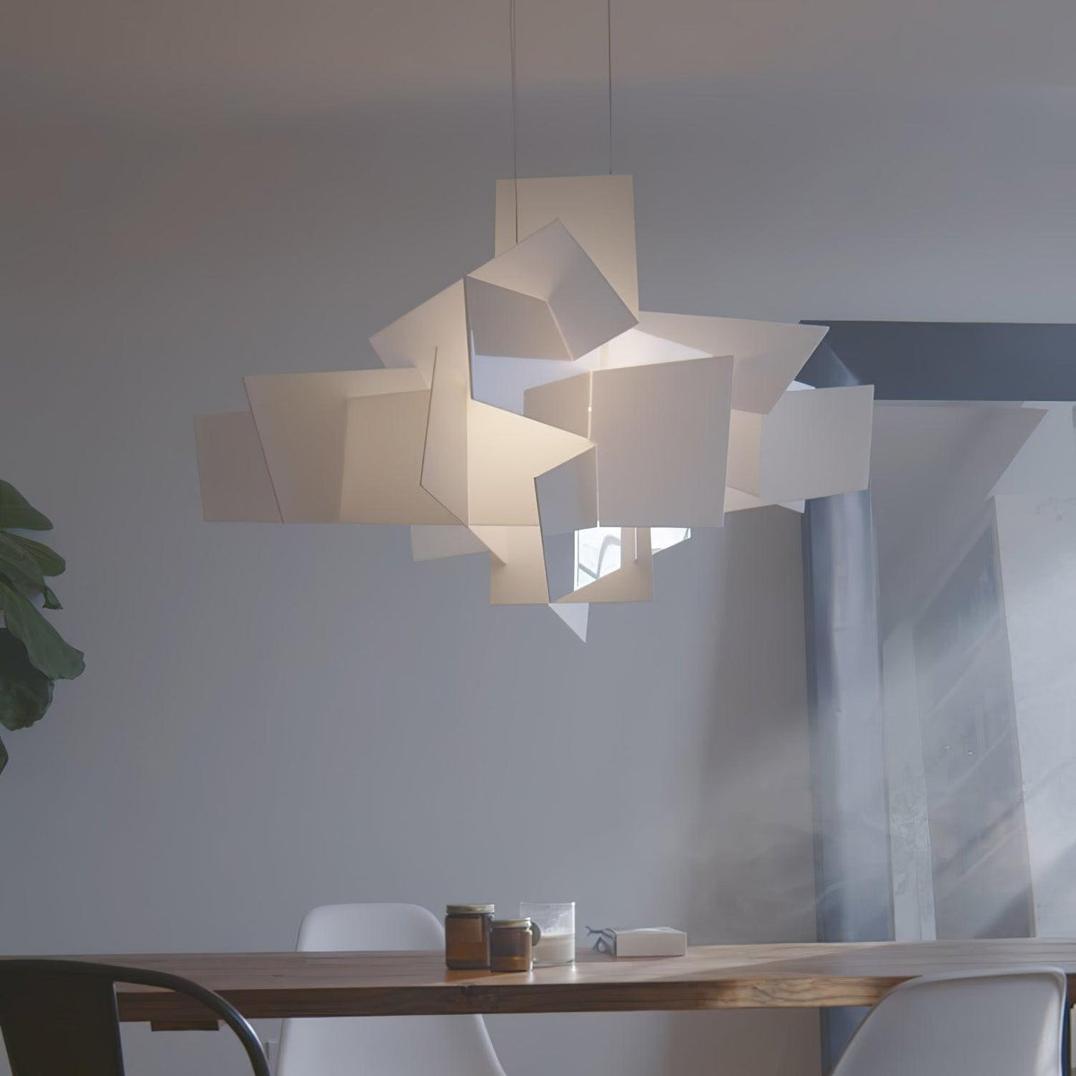 Ultalus Origami Stern-Pendelleuchte