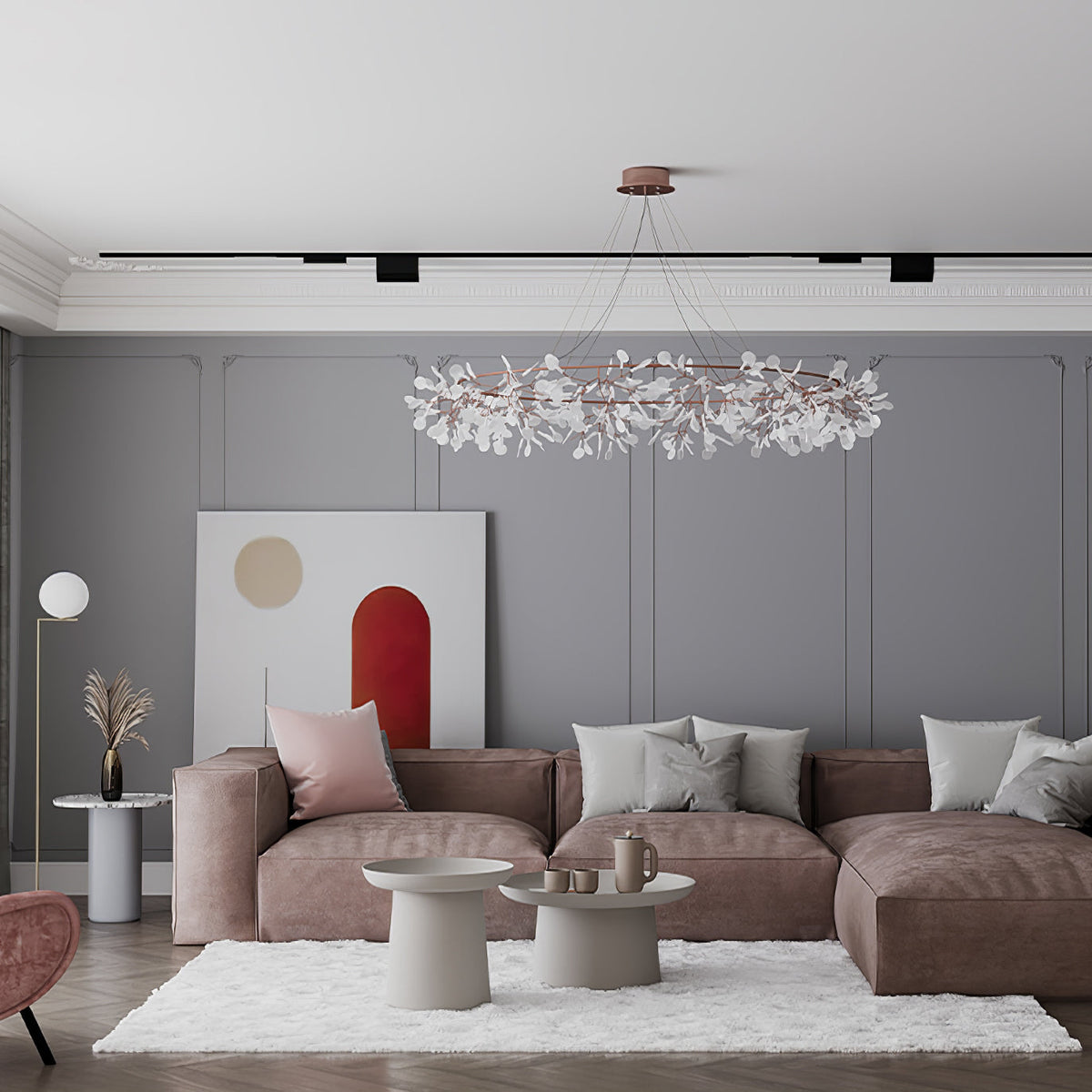 Dore Kronleuchter Firefly Branch LED