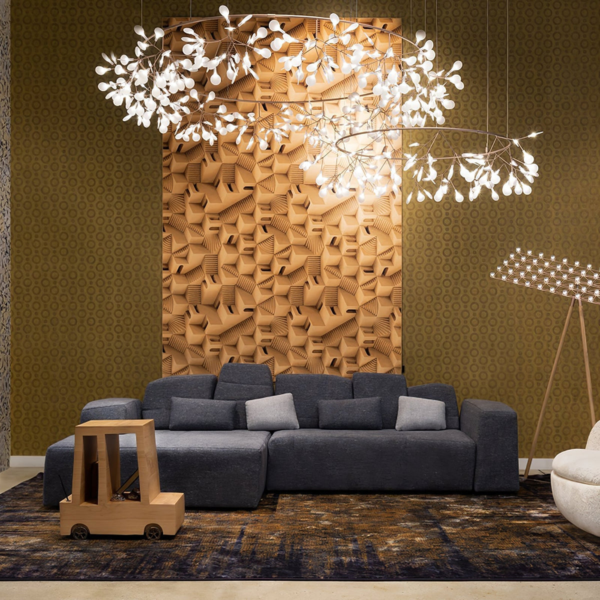 Dore Kronleuchter Firefly Branch LED