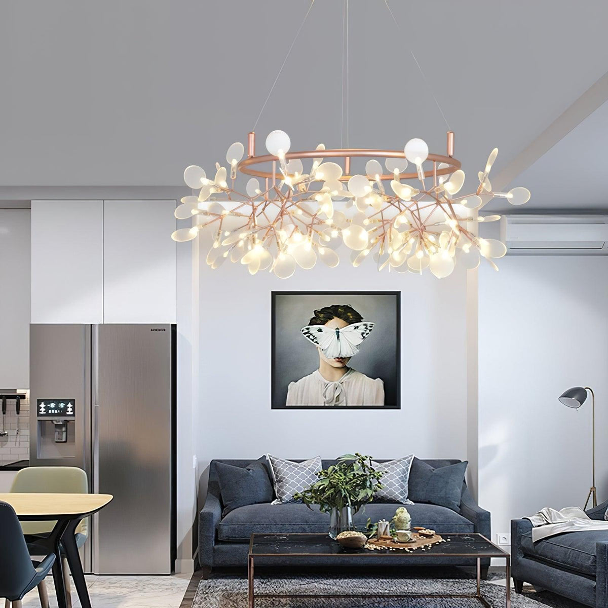 Dore Kronleuchter Firefly Branch LED