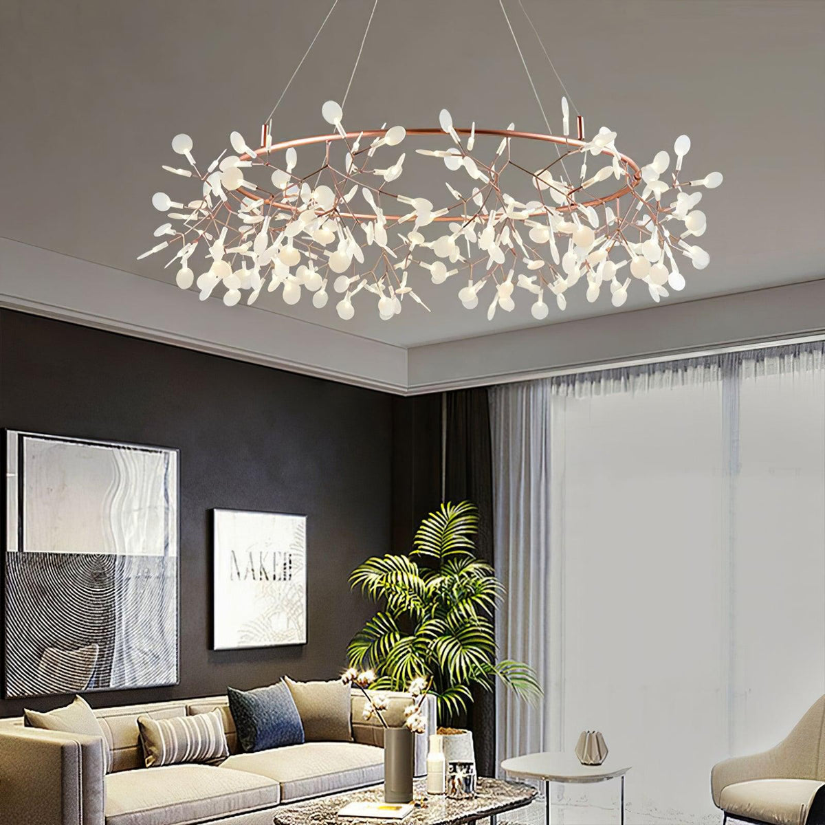 Dore Kronleuchter Firefly Branch LED