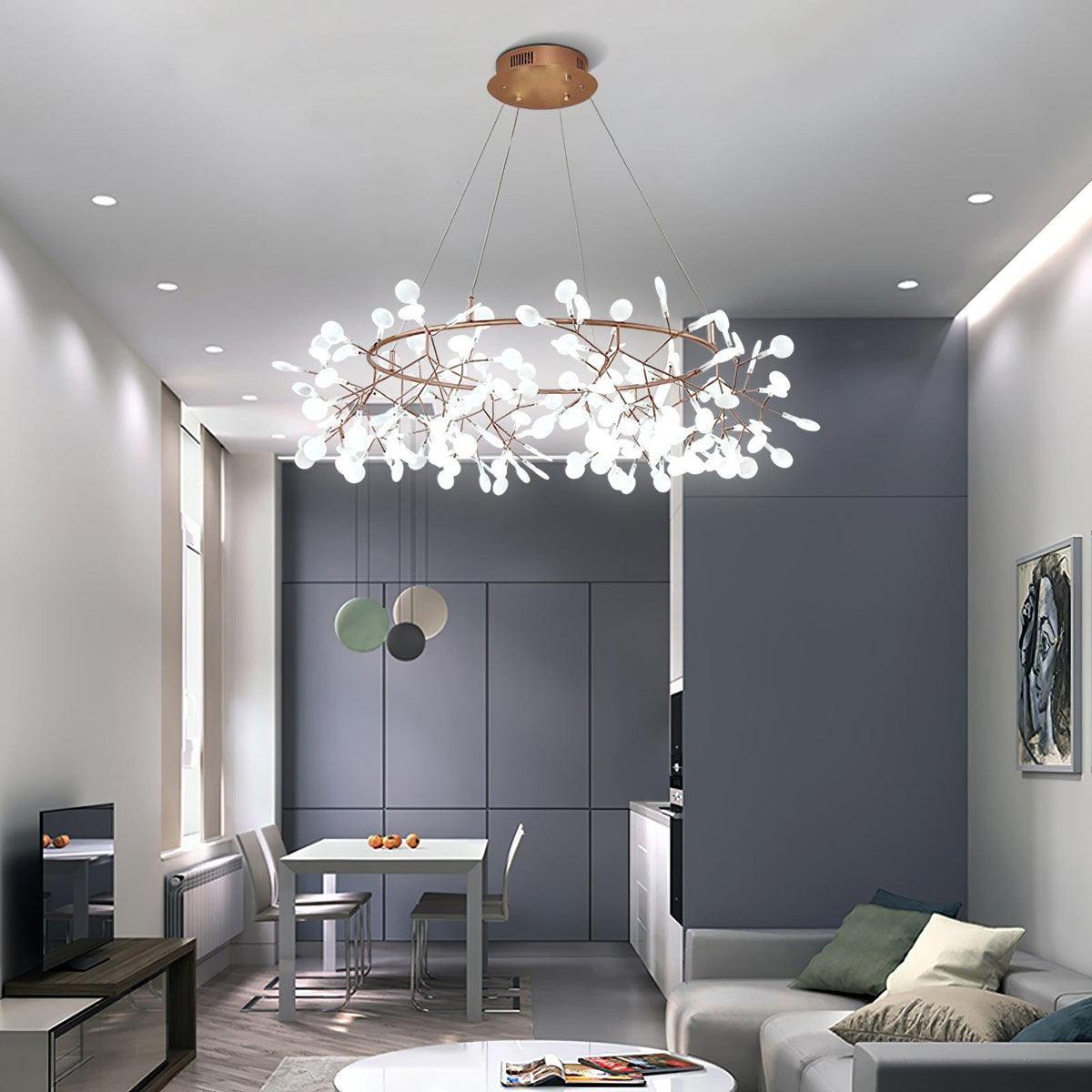 Dore Kronleuchter Firefly Branch LED