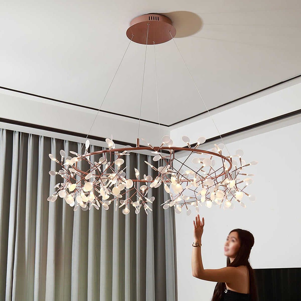 Dore Kronleuchter Firefly Branch LED