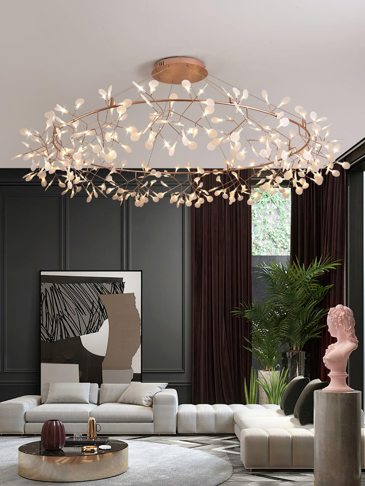 Dore Kronleuchter Firefly Branch LED