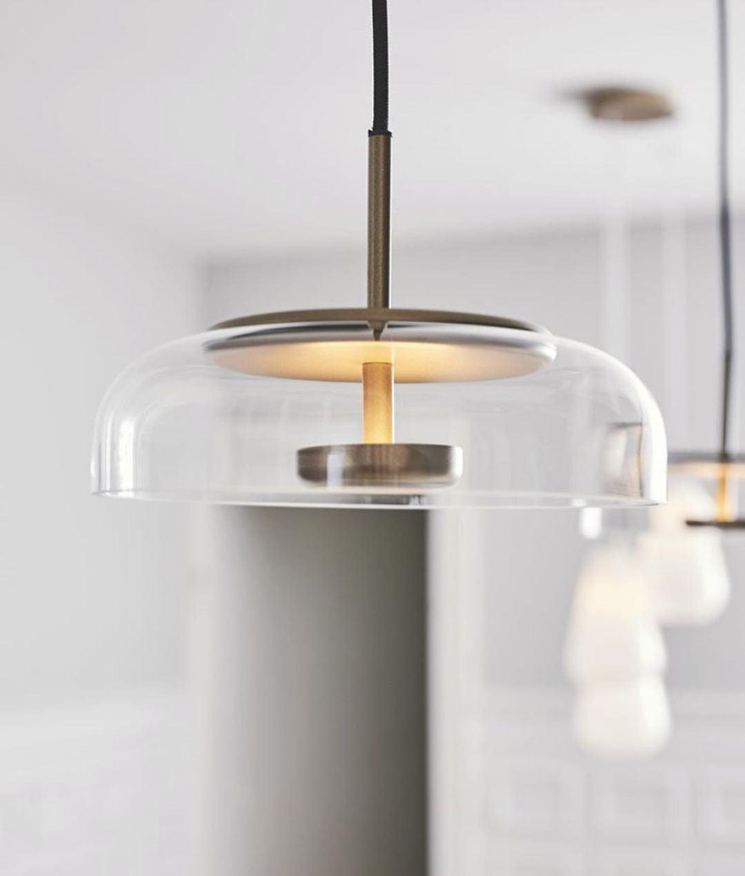 Liorenia Pendelleuchte Transparentes Glas Schlicht