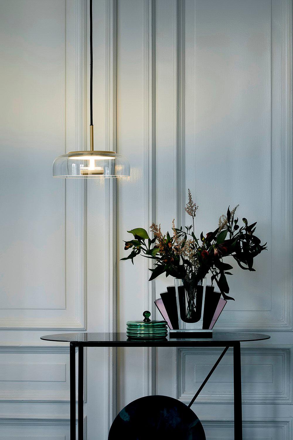 Liorenia Pendelleuchte Transparentes Glas Schlicht