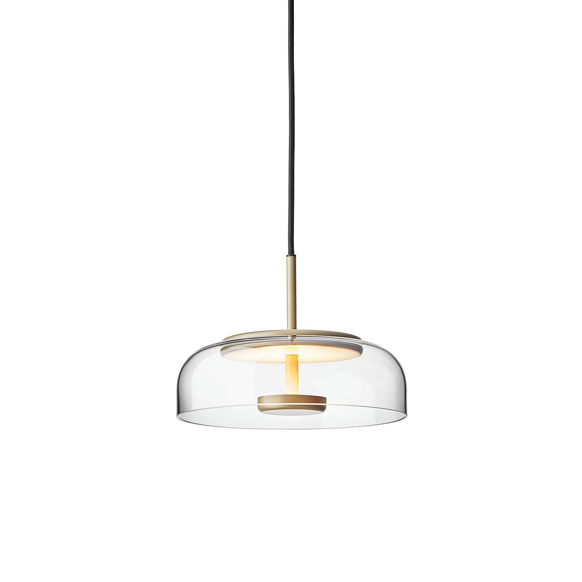 Liorenia Pendelleuchte Transparentes Glas Schlicht