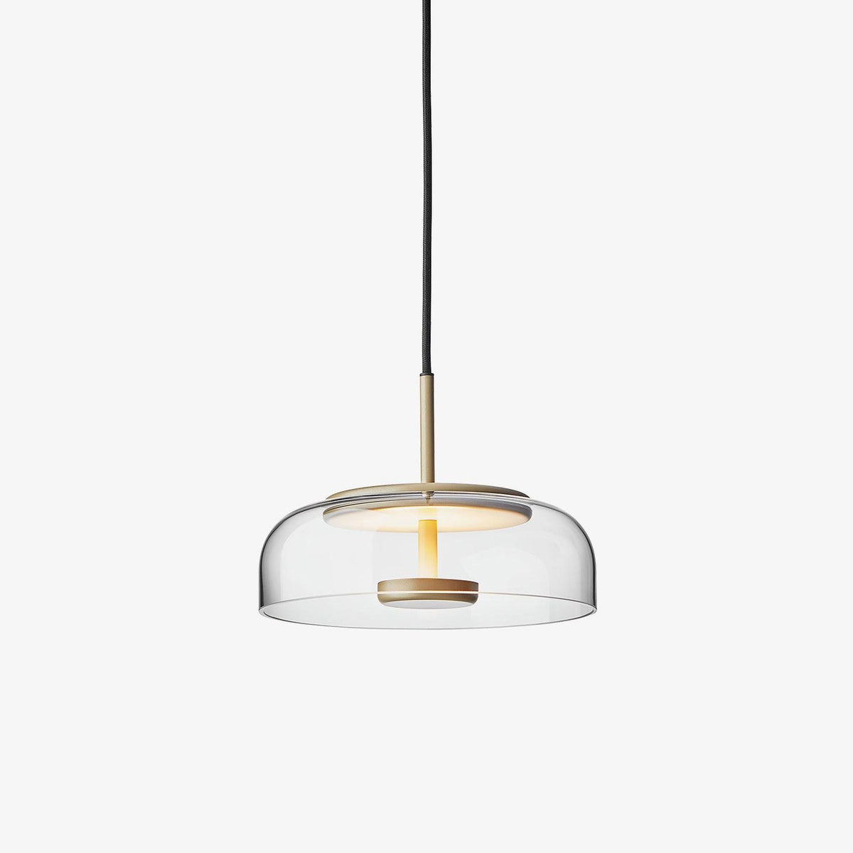 Liorenia Pendelleuchte Transparentes Glas Schlicht