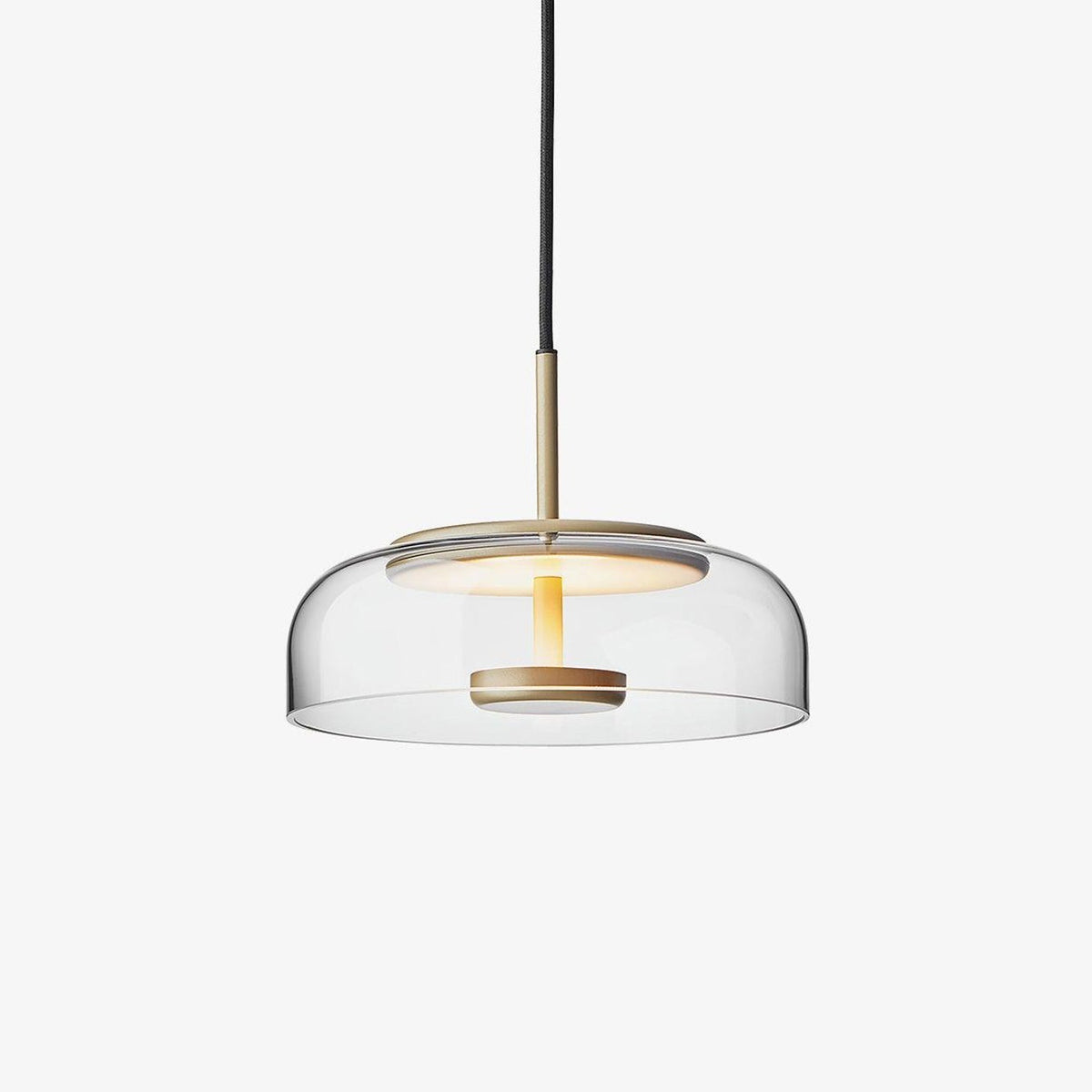 Liorenia Pendelleuchte Transparentes Glas Schlicht