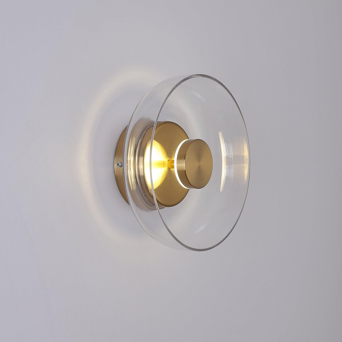 Lomino Premium skandinavische Kunstglas-Wandleuchte