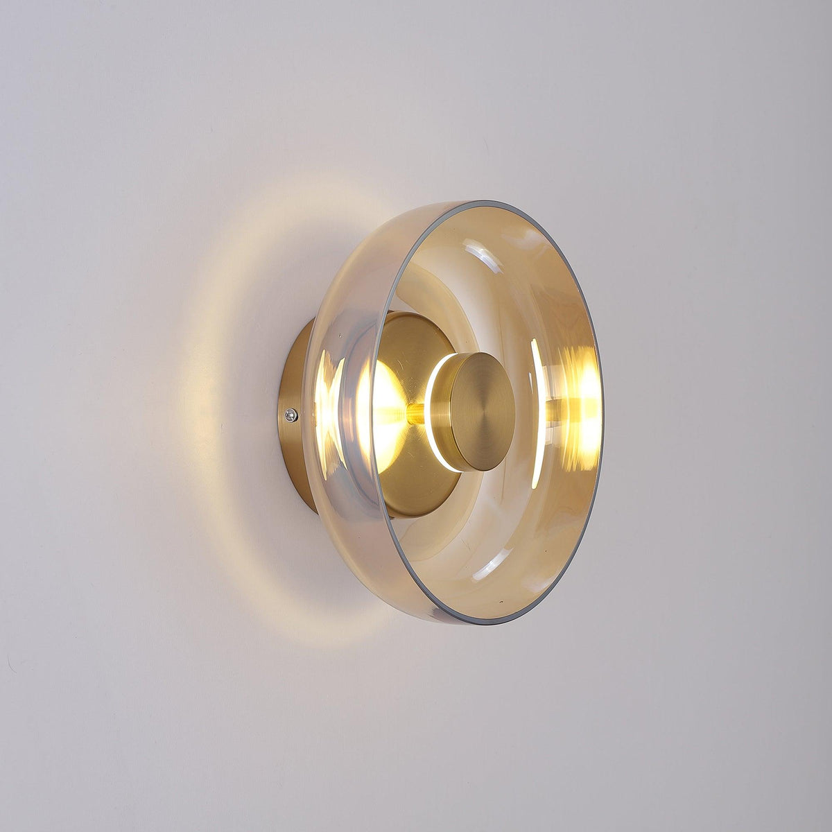 Lomino Premium skandinavische Kunstglas-Wandleuchte