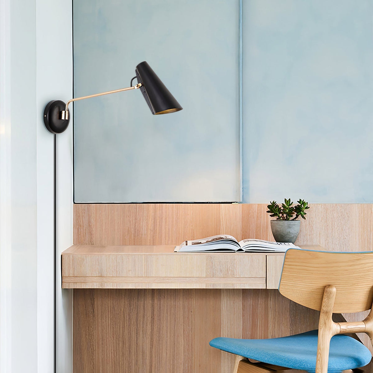 Faelix Elegance Birdy Wandleuchte mit Stecker