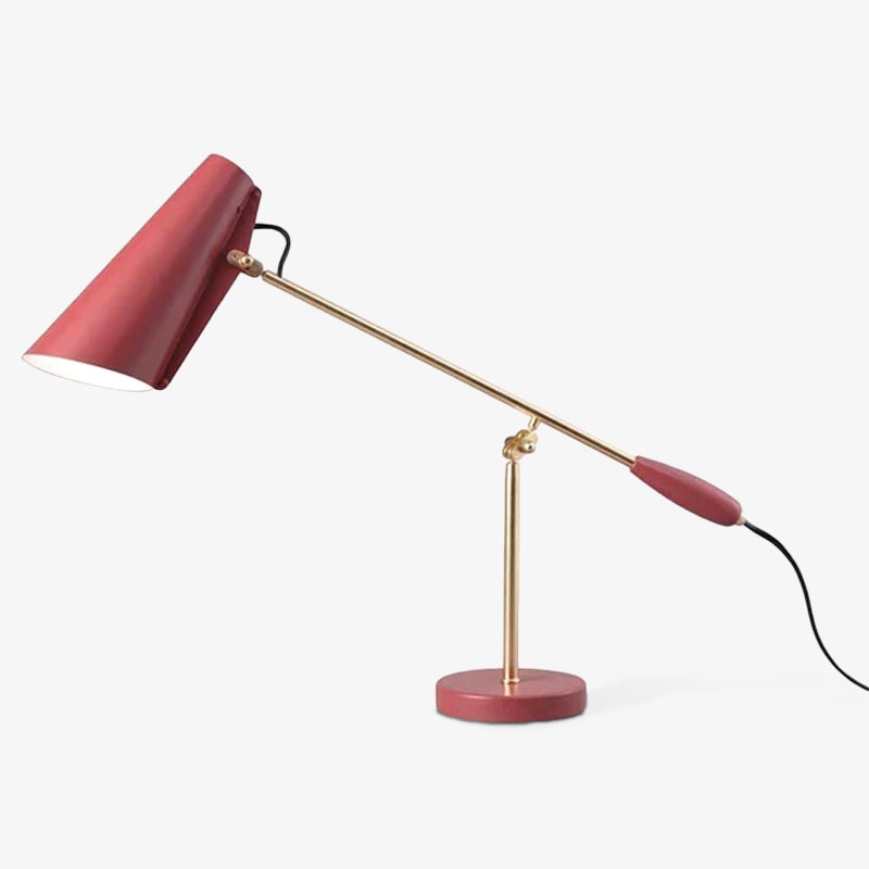 Orbix Steel Mid-Century-Tischlampe