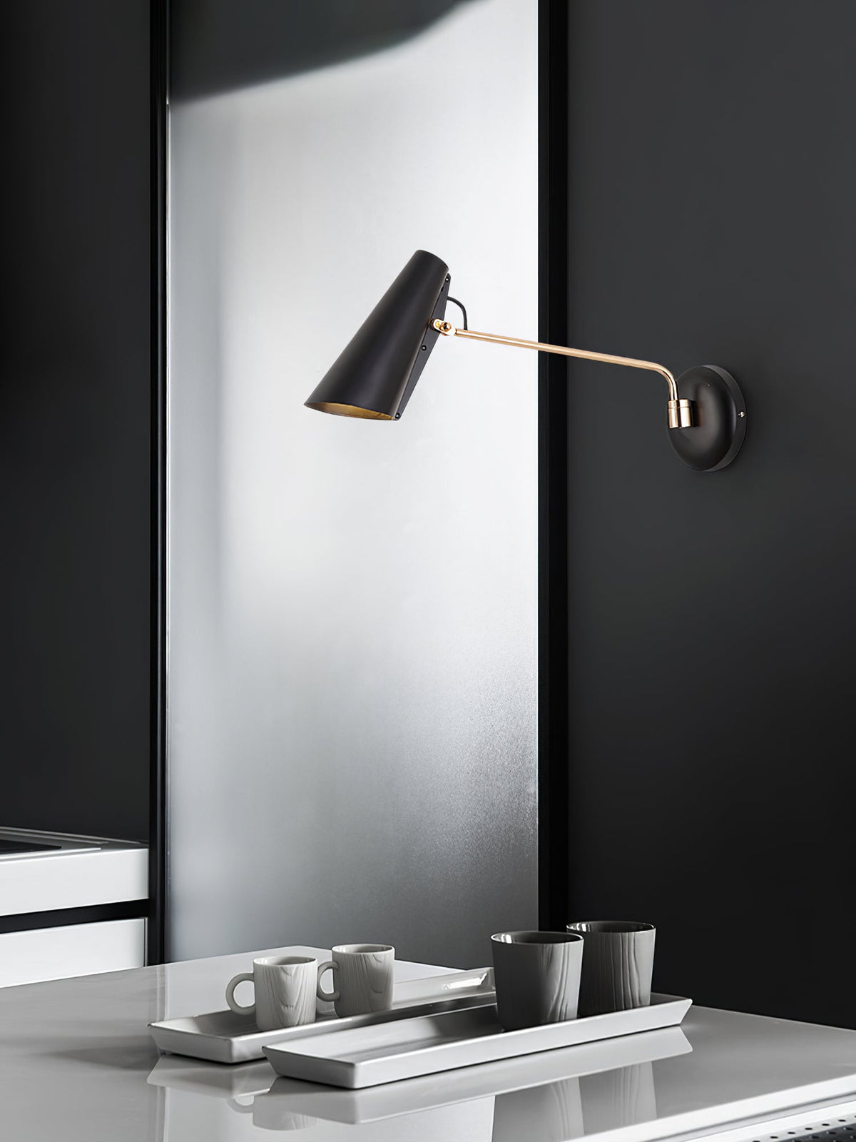 Cedoria zeitgenössische minimalistische Wandleuchte Birdy