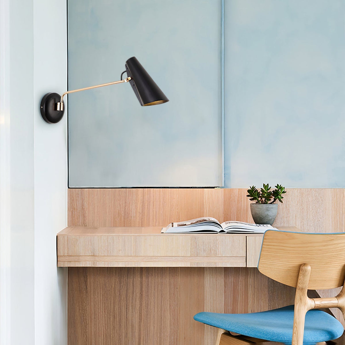 Cedoria zeitgenössische minimalistische Wandleuchte Birdy