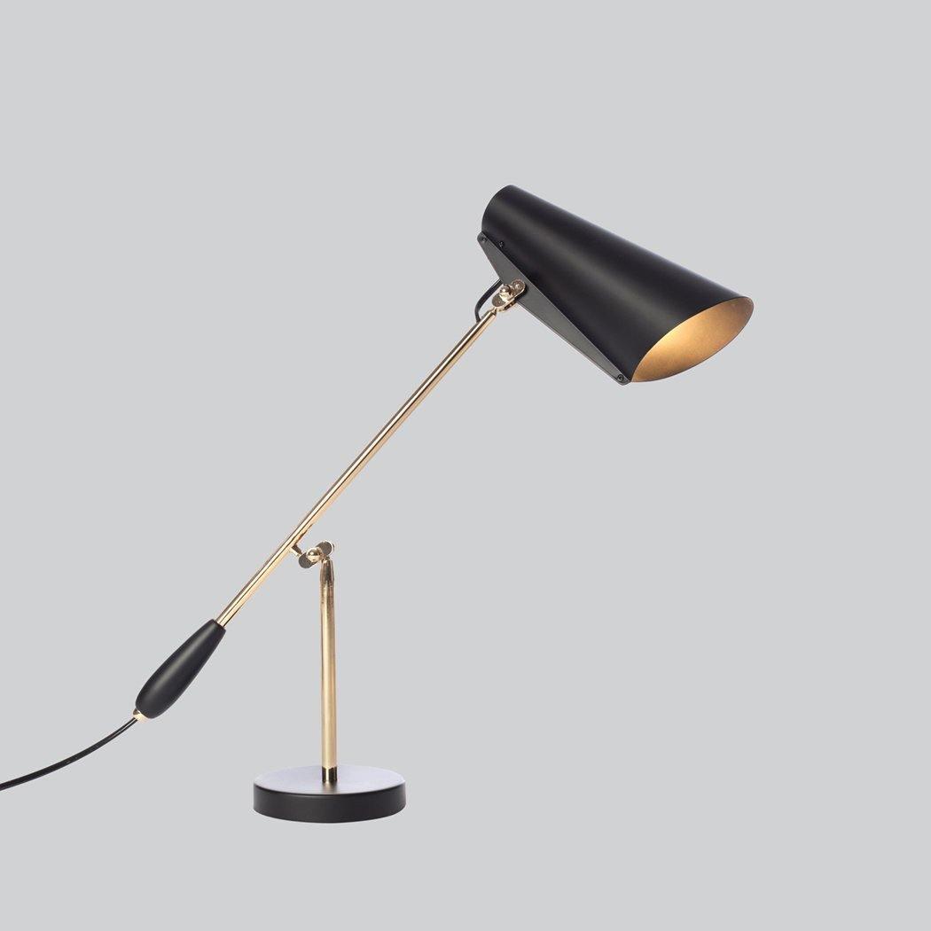 Orbix Steel Mid-Century-Tischlampe