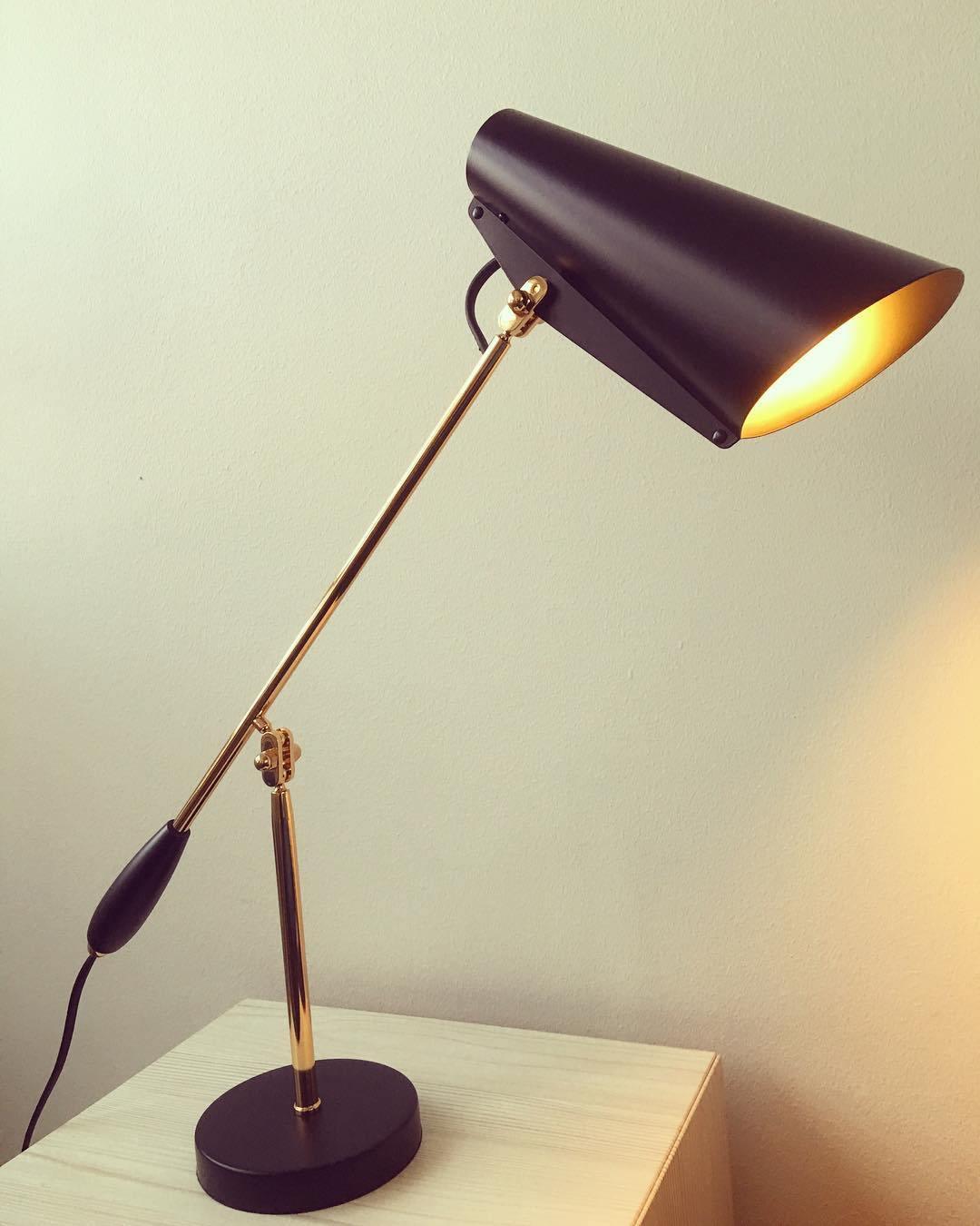 Orbix Steel Mid-Century-Tischlampe