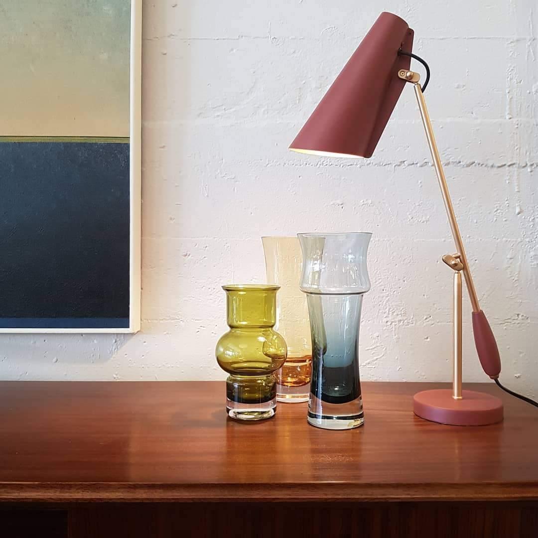 Orbix Steel Mid-Century-Tischlampe
