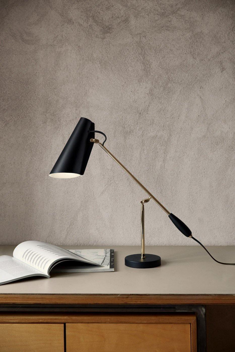 Orbix Steel Mid-Century-Tischlampe