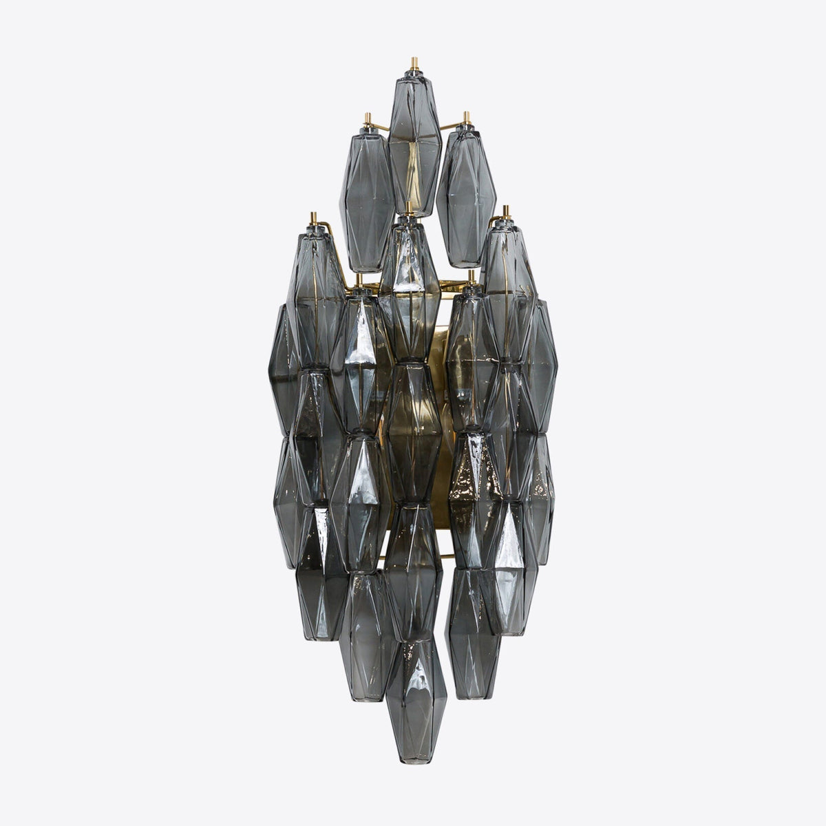 Zyrelis Polyedrische Glas-Wandleuchte