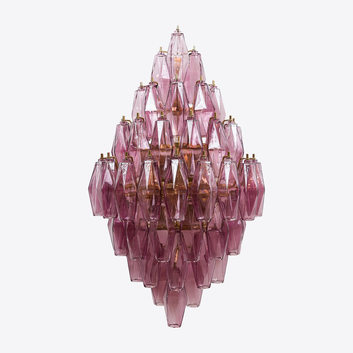 Zyrelis Polyedrische Glas-Wandleuchte