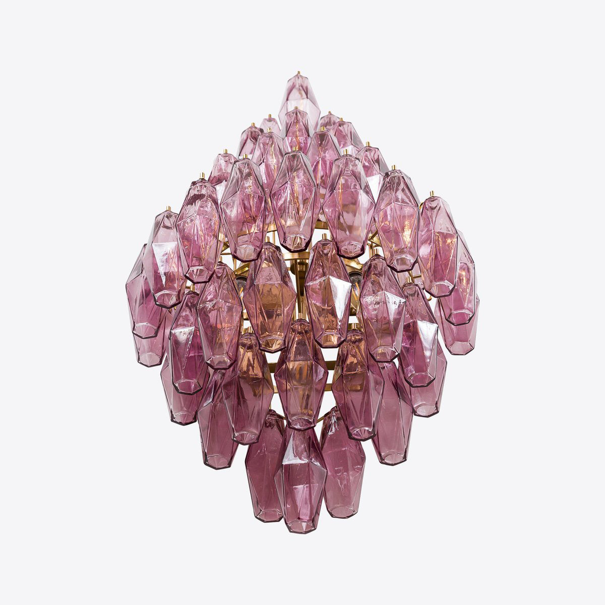 Zyrelis Polyedrische Glas-Wandleuchte