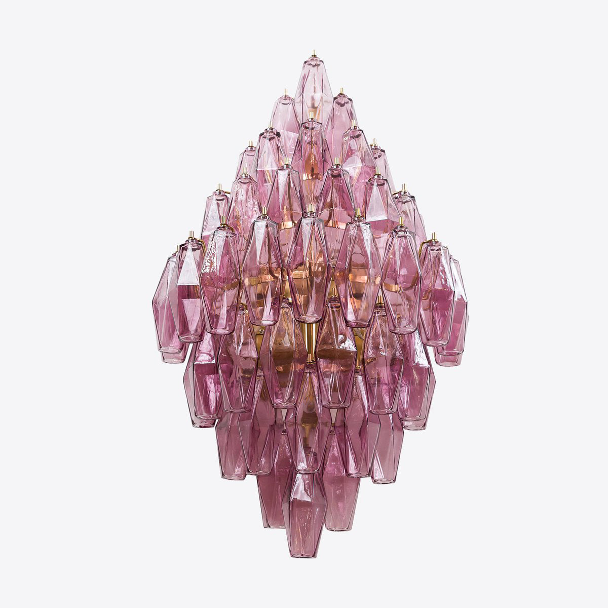 Zyrelis Polyedrische Glas-Wandleuchte