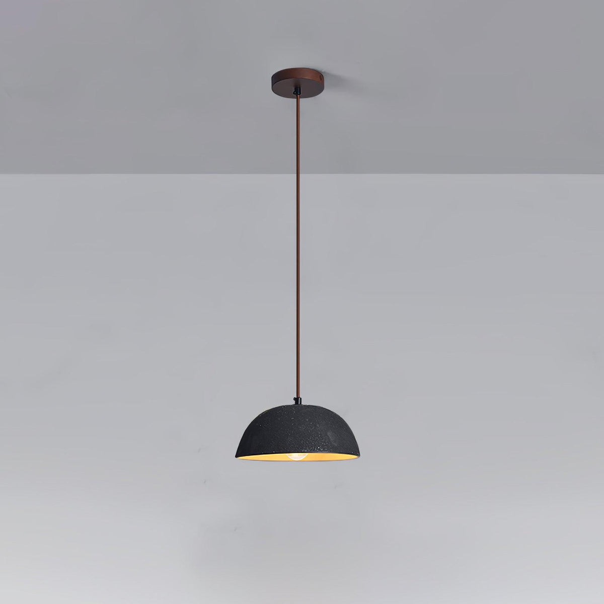 Dome Vintage Pendelleuchte aus Holz