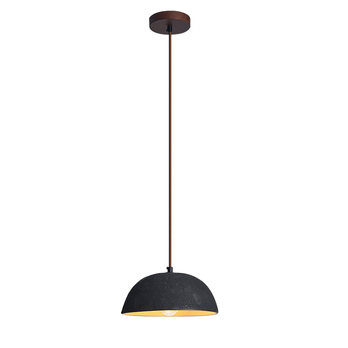 Dome Vintage Pendelleuchte aus Holz