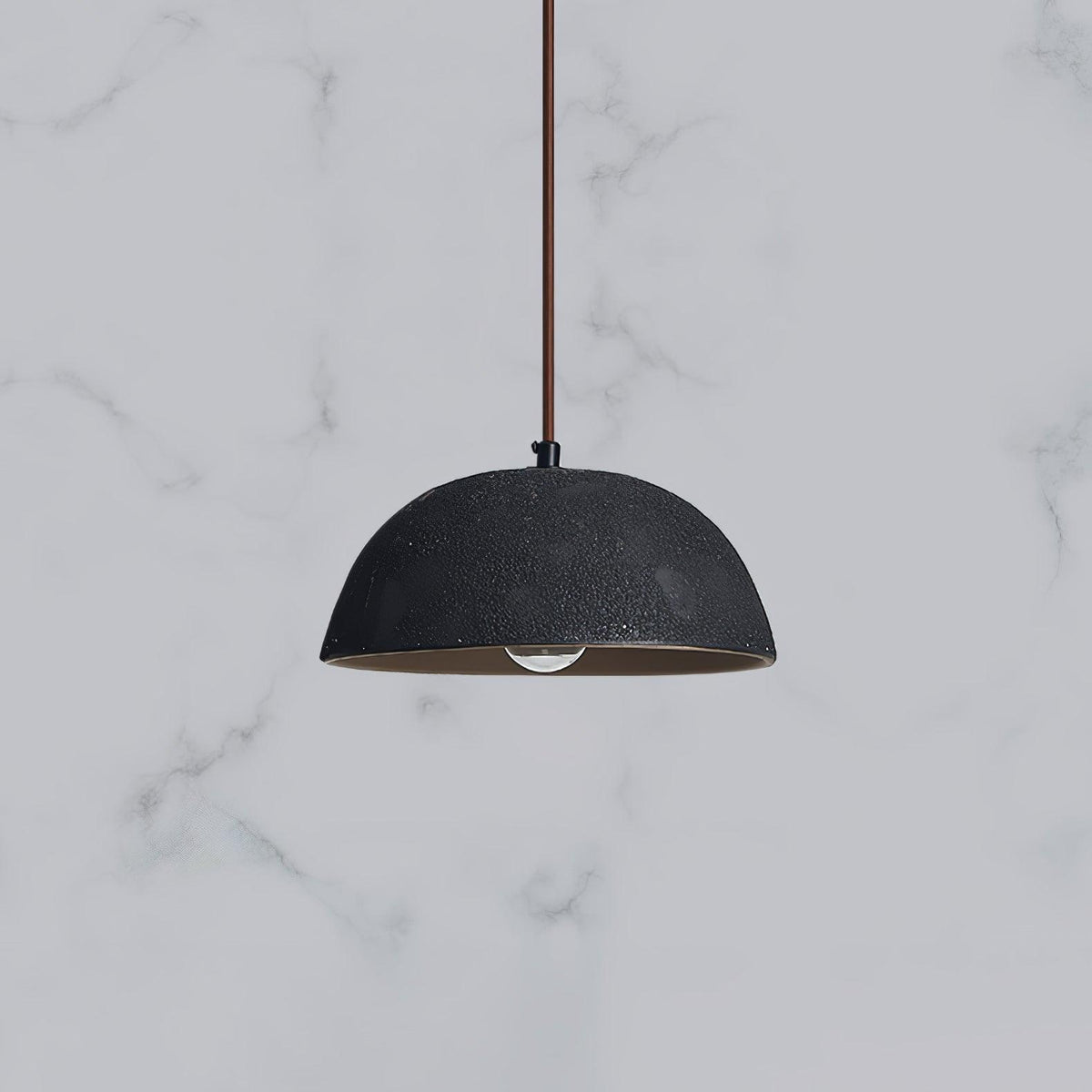 Dome Vintage Pendelleuchte aus Holz