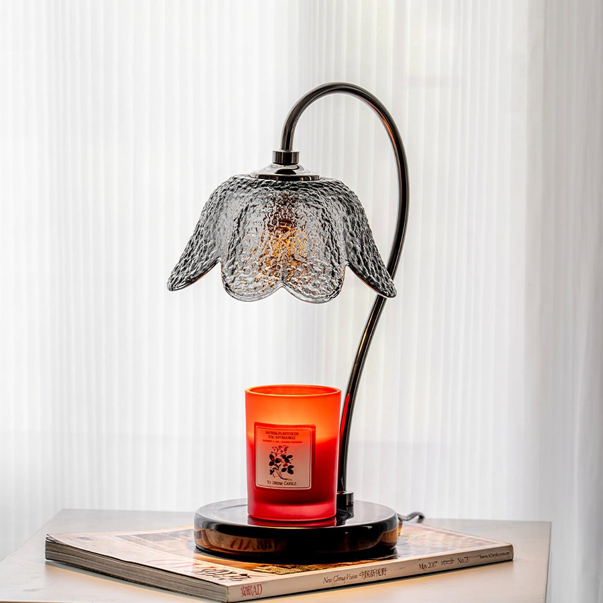 Velivette Kerzenwärmer-Tischlampe