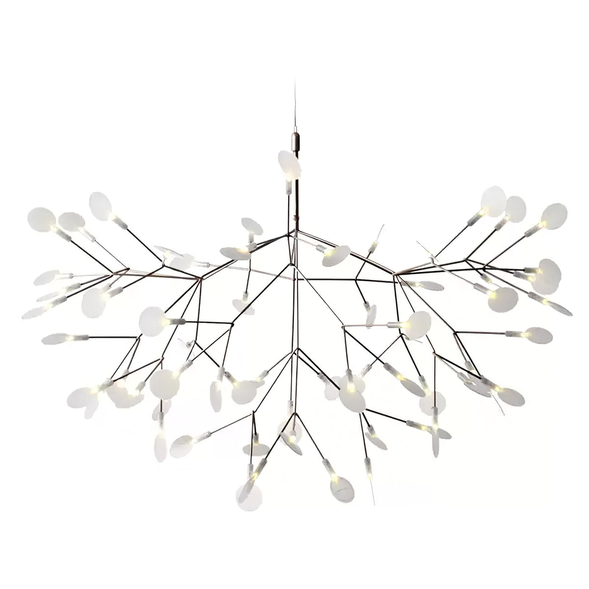 Kronleuchter Schwarze LED-Kronleuchte Firefly