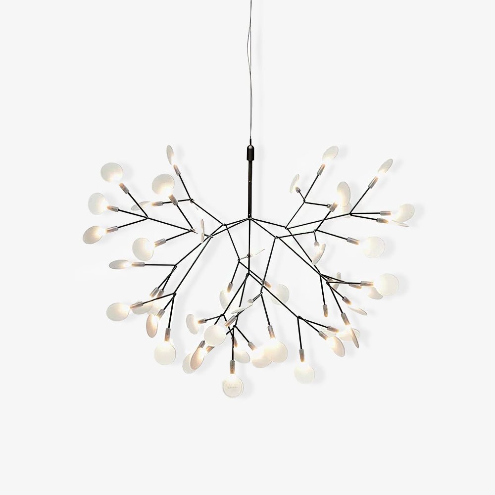 Kronleuchter Schwarze LED-Kronleuchte Firefly