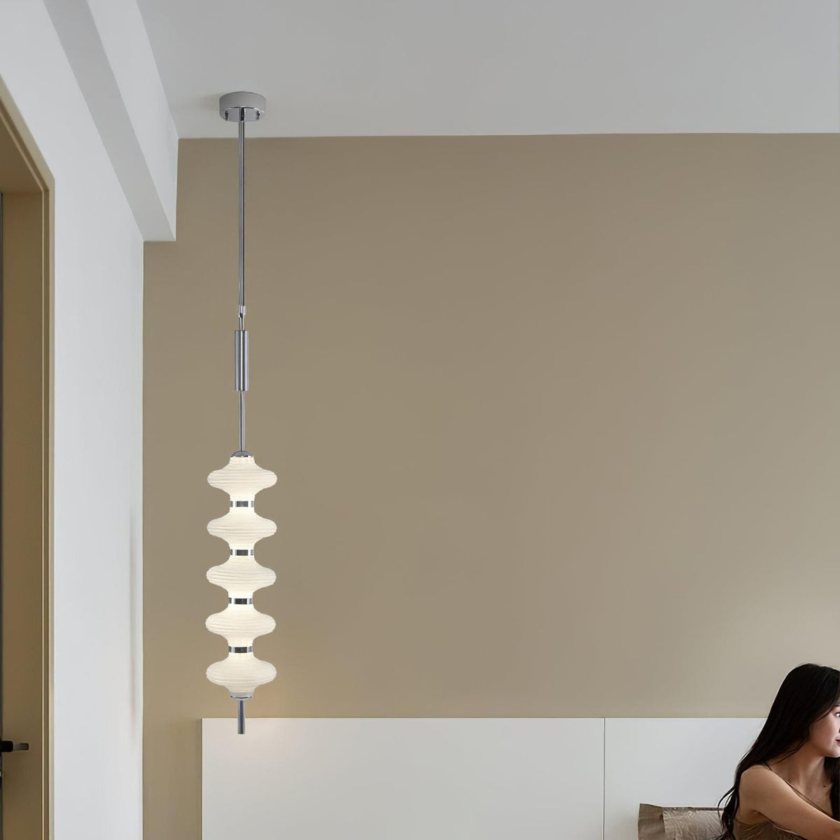 Vesperare Pendelleuchte aus Glas