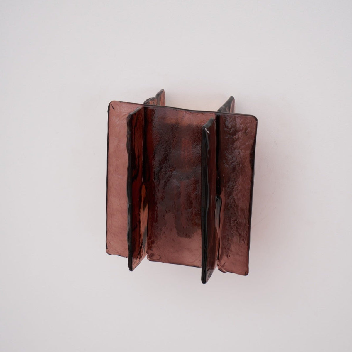 Celuaine Wandleuchte Messing Glas Transparent