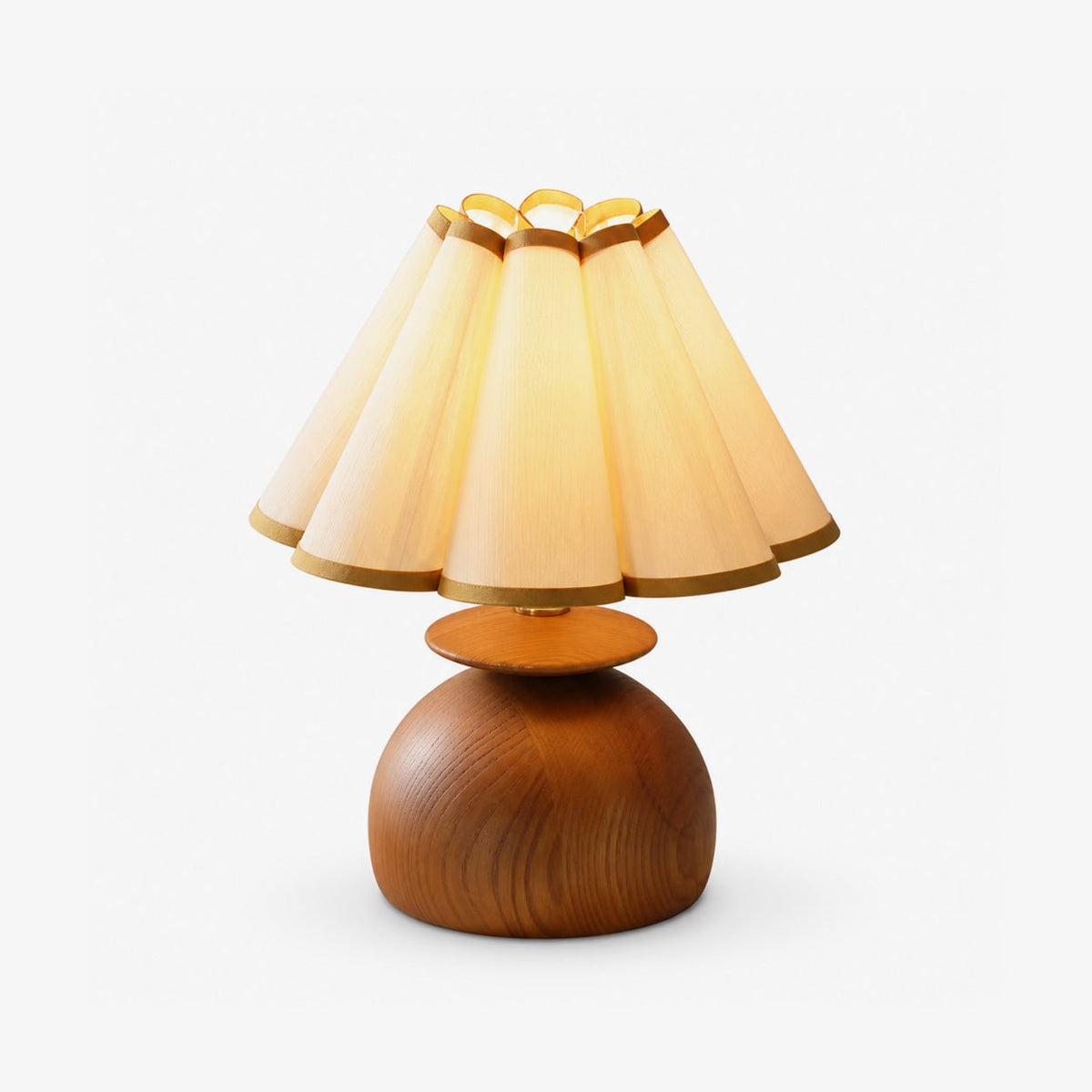 Anouk Tischleuchte aus Holz-Holz