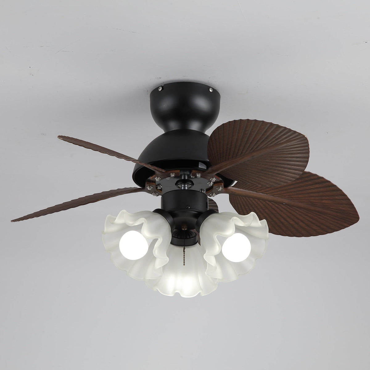 Qers Deckenventilator mit Beleuchtung