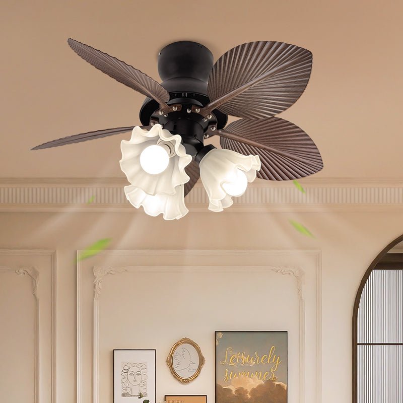 Qers Deckenventilator mit Beleuchtung
