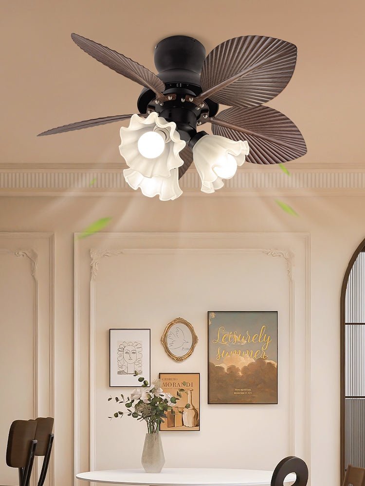 Qers Deckenventilator mit Beleuchtung