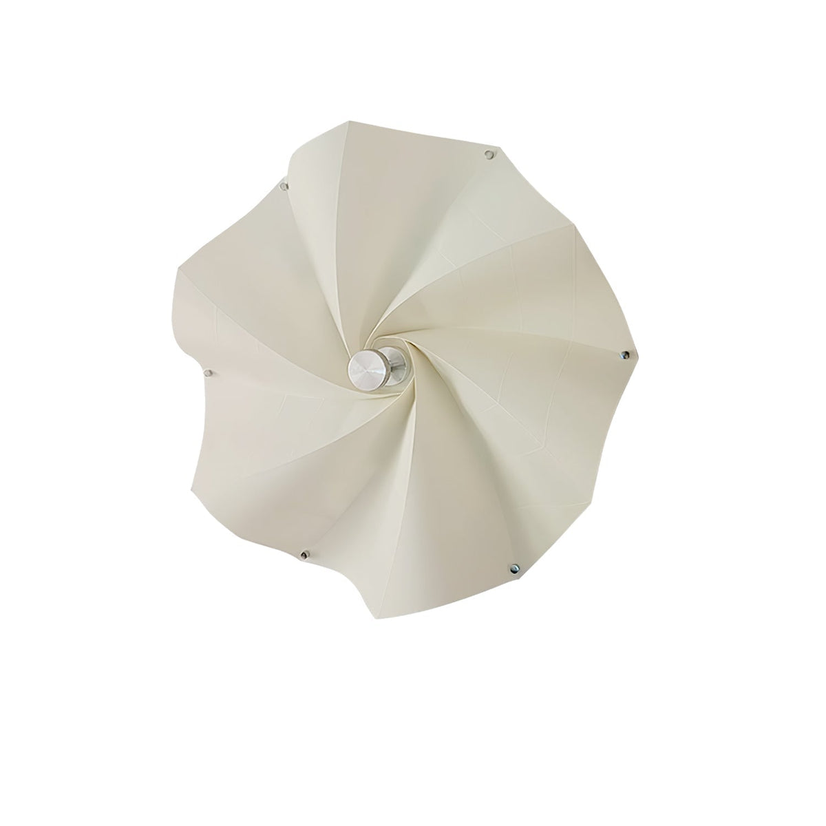 Liniise Spiral-Stoff-Pendelleuchte