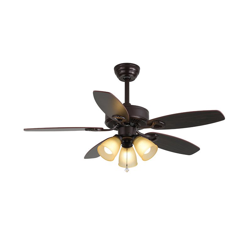Ciraneon Vintage Deckenventilator mit Beleuchtung