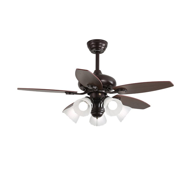 Ciraneon Vintage Deckenventilator mit Beleuchtung