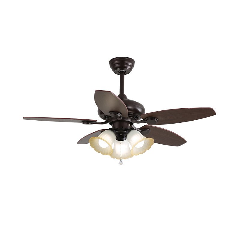 Ciraneon Vintage Deckenventilator mit Beleuchtung